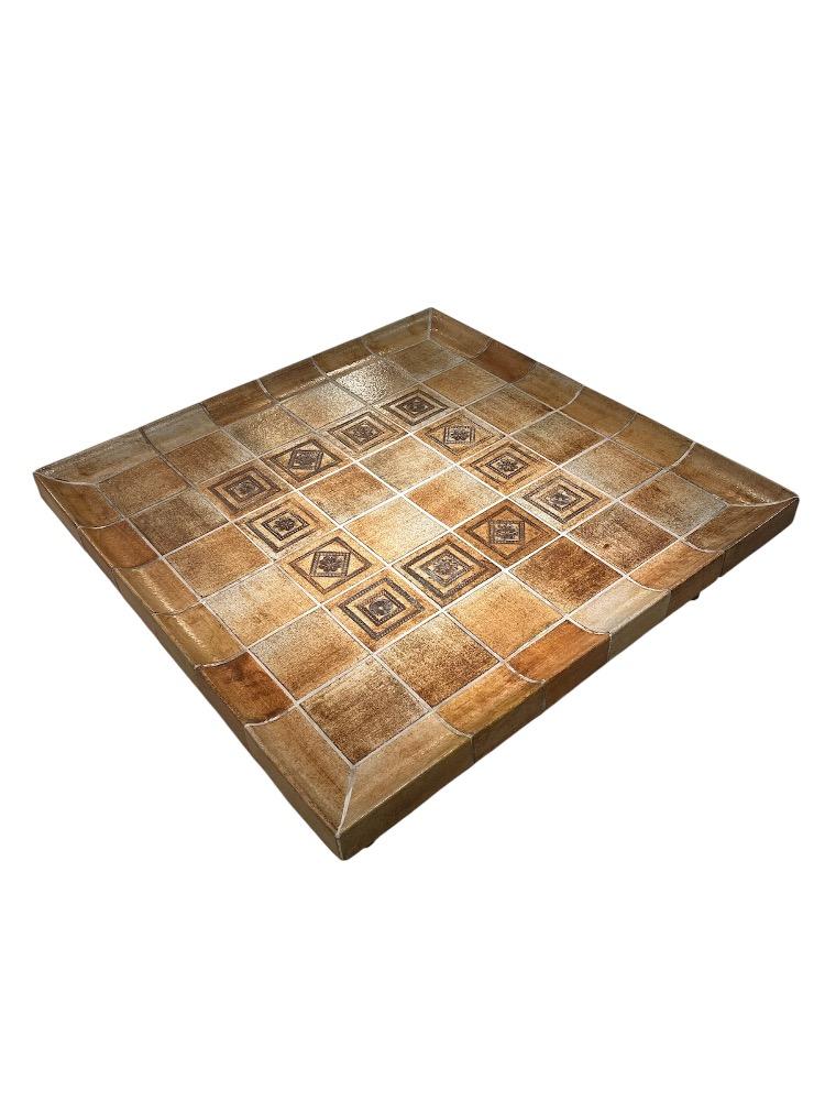 Ceramic coffee table. Roger Capron, Vallauris France circa 1970