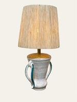 Ceramic table lamp. Jean Austruy. France circa 1940-50.