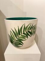 Large ceramic planter. Elchinger, France circa 1950.