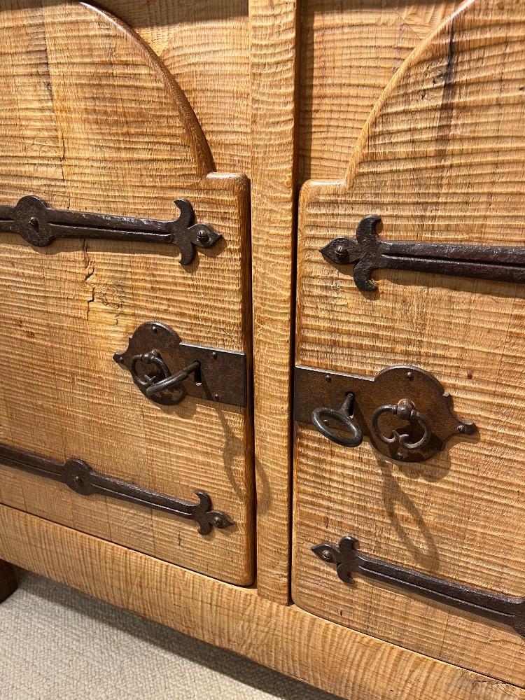 Large oak sideboard. France circa 1960