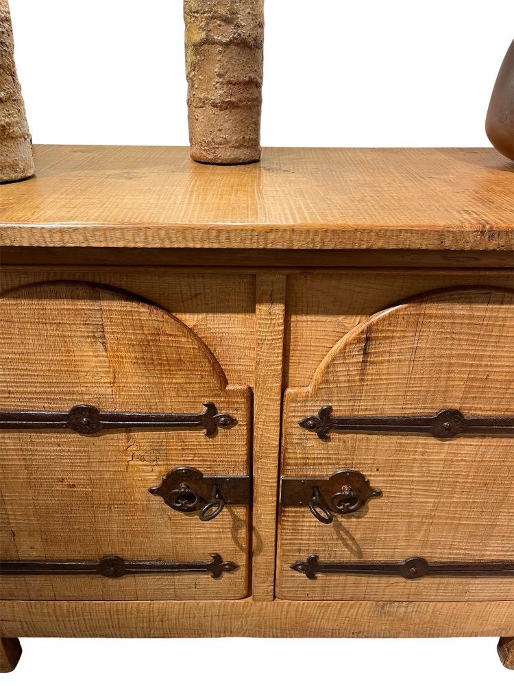 Large oak sideboard. France circa 1960