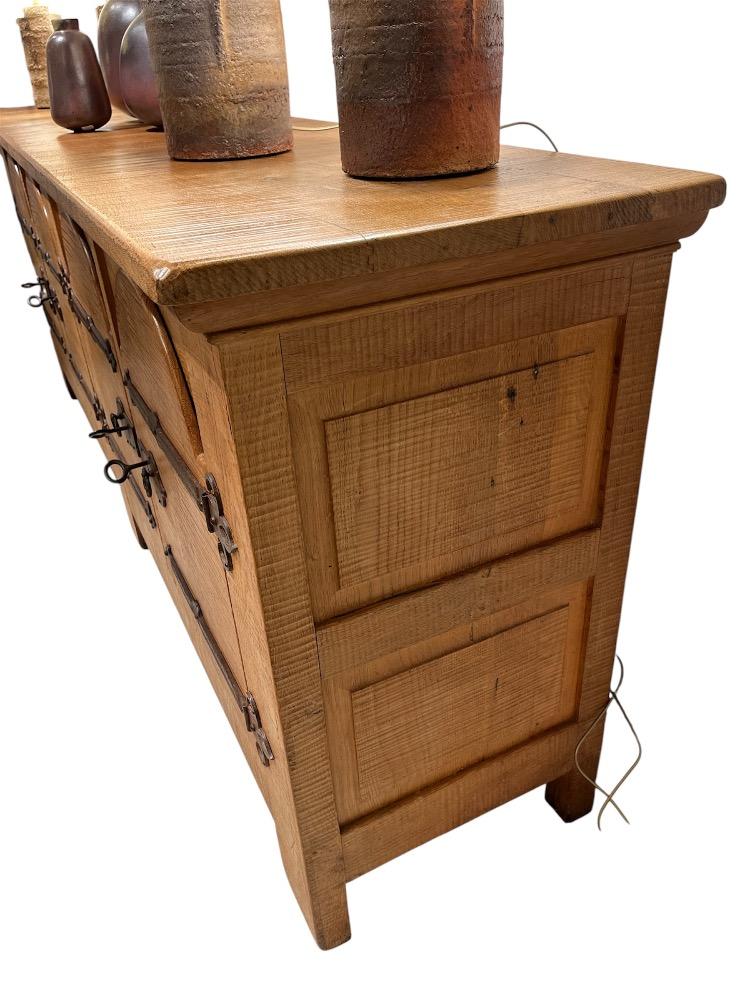 Large oak sideboard. France circa 1960