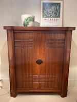 Oak cabinet, Charles Dudouyt. France circa 1940.