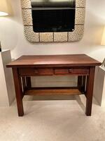 Oak desk. Circa 1930-40.
