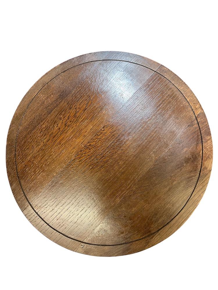 Oak side table. France circa 1940